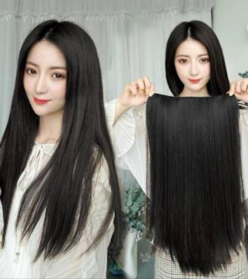HAVEREAM 5 clip based black straight Hair Extension Price in India - Buy HAVEREAM 5 clip based black straight Hair Extension online at HAVEREAM 5 clip based black straight Hair Extension Price in India - Buy HAVEREAM 5 clip based black straight Hair Extension online at