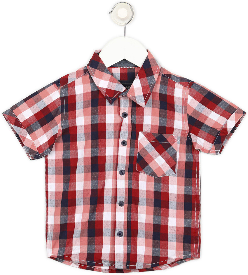 CHEROKEE Boys Checkered Casual 