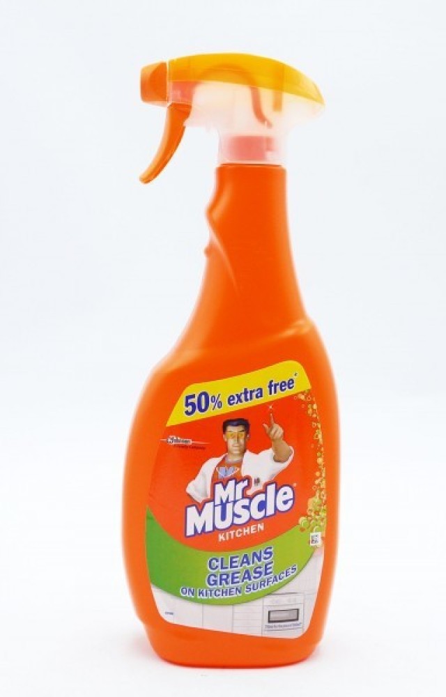 Mr Muscle Platinum Antibacterial Citrus Kitchen Cleaning Spray 750ml