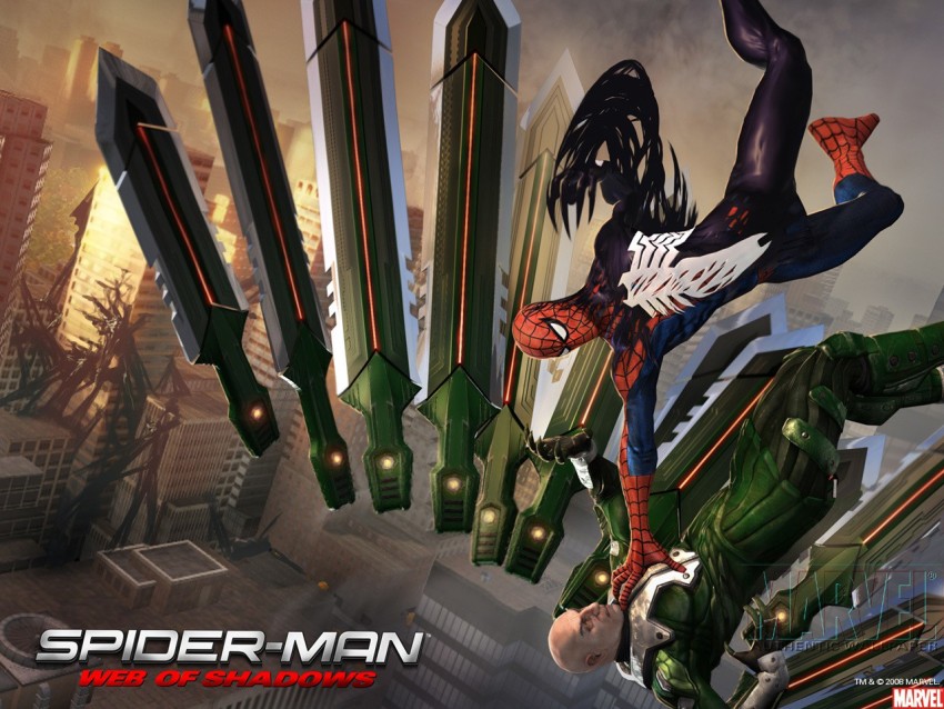 Spider Man Web of Shadows Free Download Full PC Game