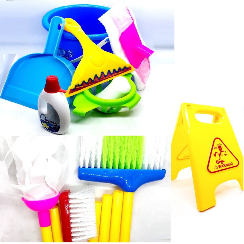 Kids Cleaning Set 11 Piece - Toy Cleaning Set