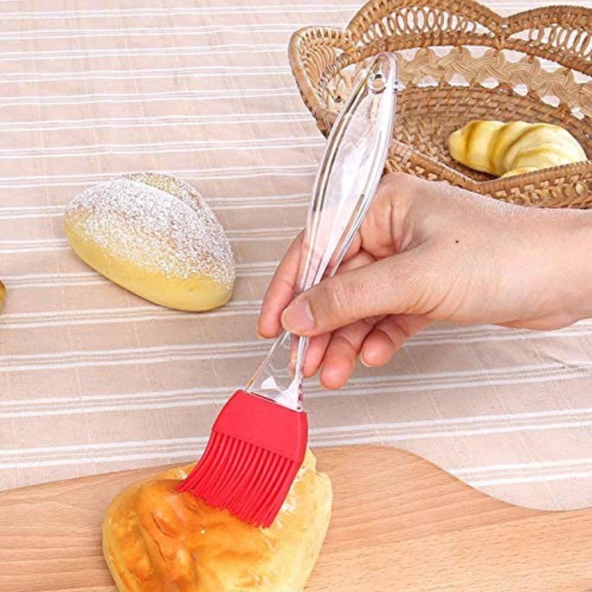 Kitchen Silicone Flat Pastry Brush Silicon Oil Cooking Brush for