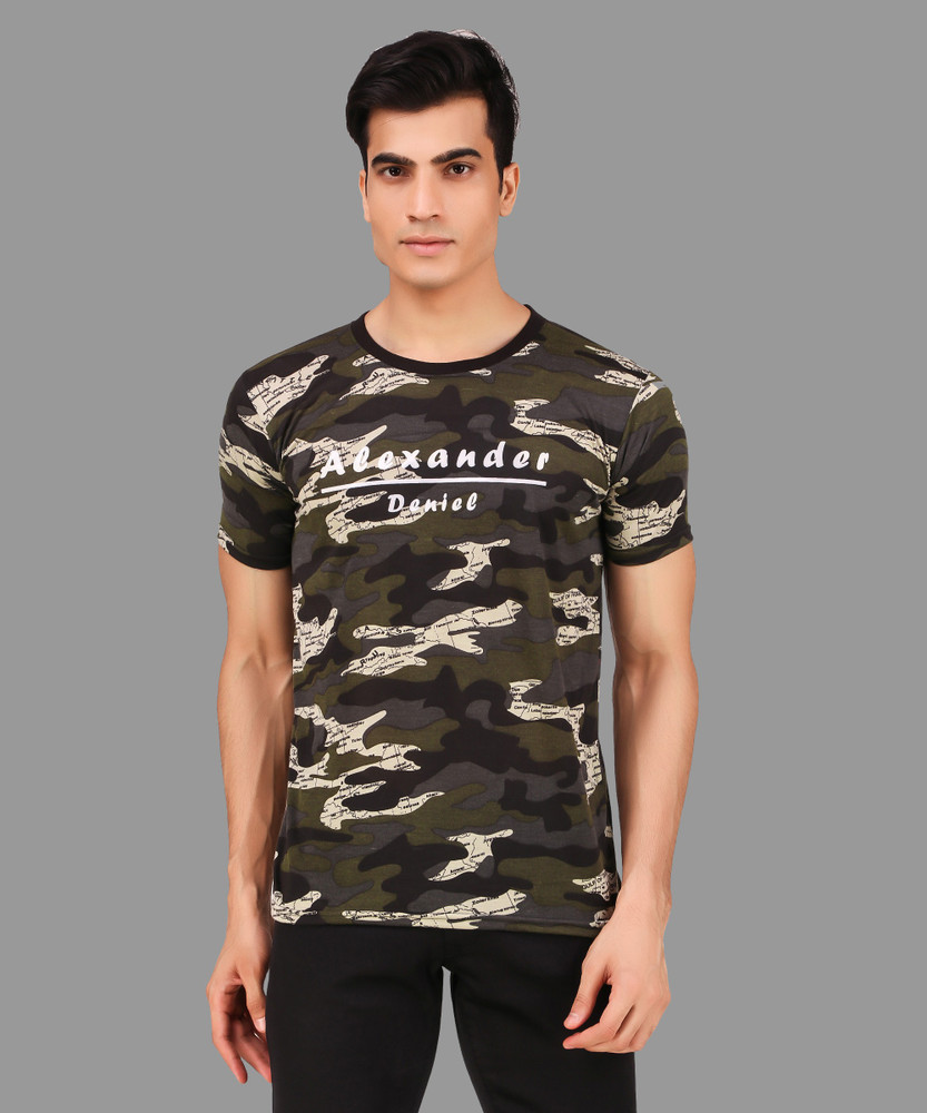 WildSkin Military Camouflage Men Round 