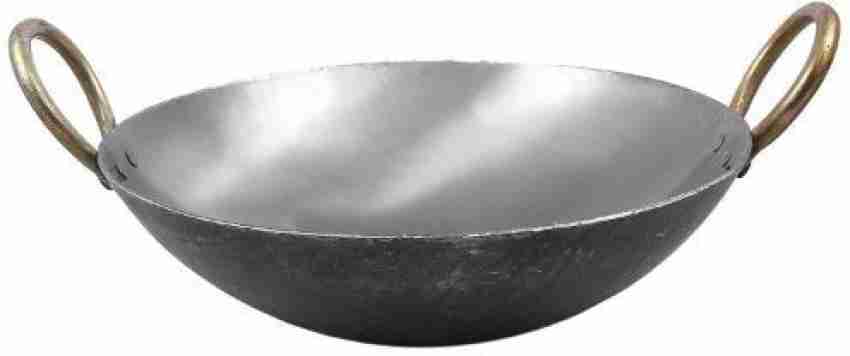 NPCPL Pure Iron Kadai 12 Inch - Traditional - Loha Lokhandi Kadhai