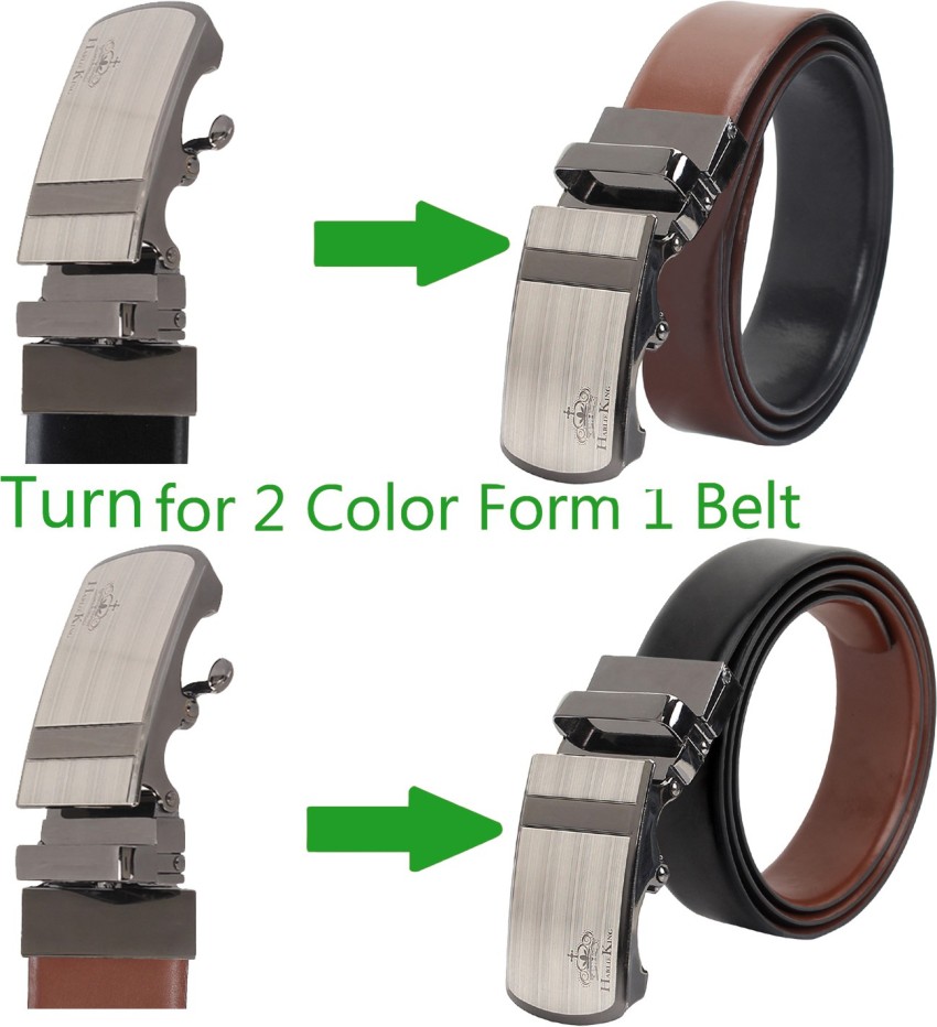 Buy HARLIE KING LEATHER BELT Online at Low Prices in India 