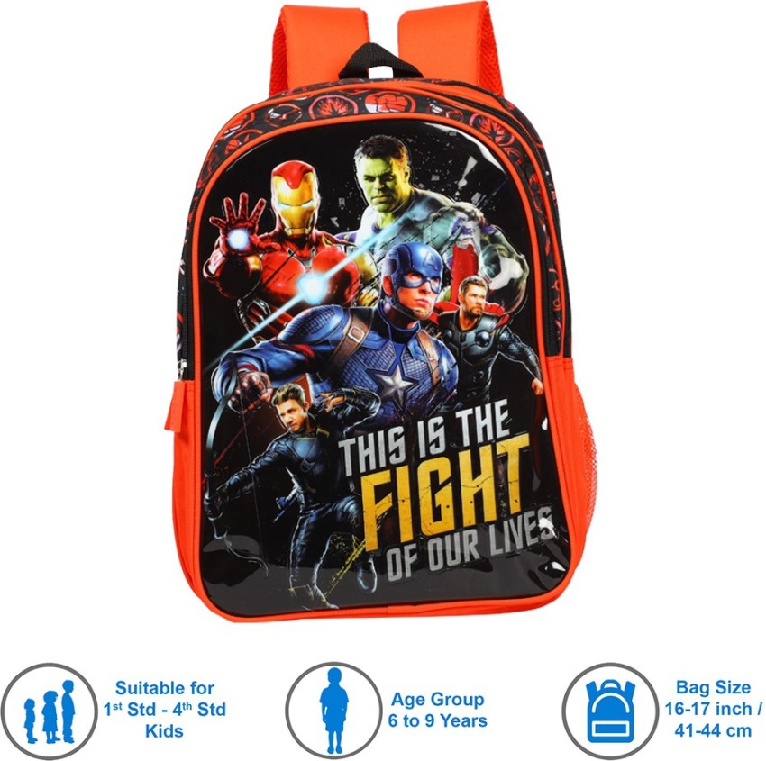 Avengers Endgame Fight for Lives Primary 1st4th Std School Bag  School  Bag  Flipkartcom