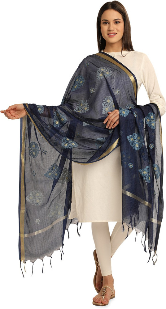 Morrio Cotton Blend Embroidered Women 