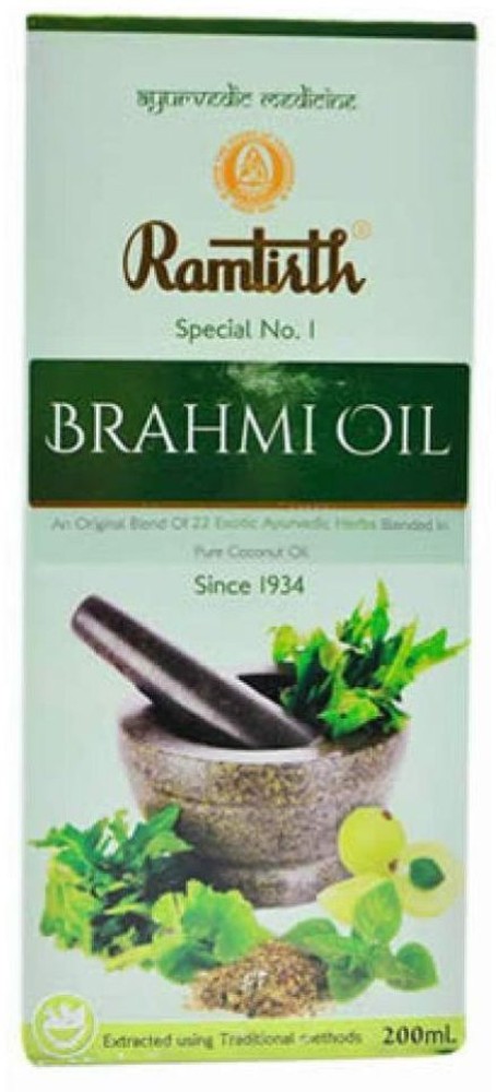 Ramtirth Brahmi Hair Oil 300ml Reviews 2023