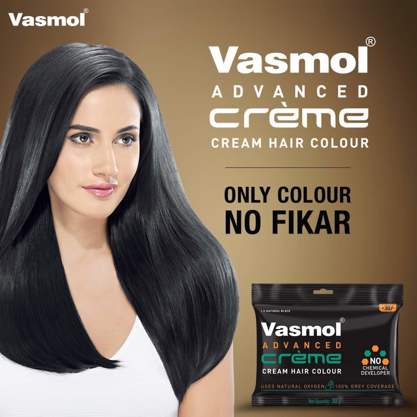 Buy Vasmol Ayurprash Shampoo Hair Colour 15ml each  Natural Black Pack  of 24 Online at Low Prices in India  Amazonin