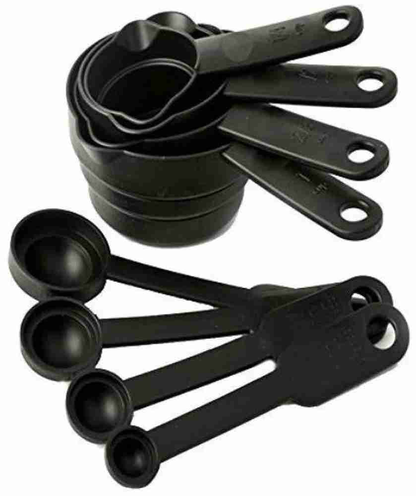 Combo Stainless Steel Measuring Cups & Spoons set - 8pcs