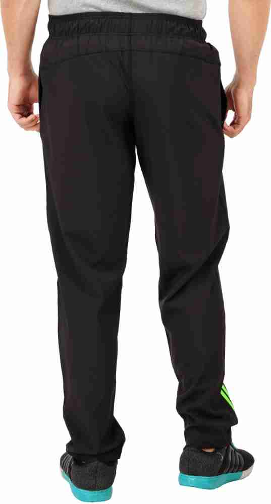 AIDAN Solid Men Black Track Pants - Buy AIDAN Solid Men Black