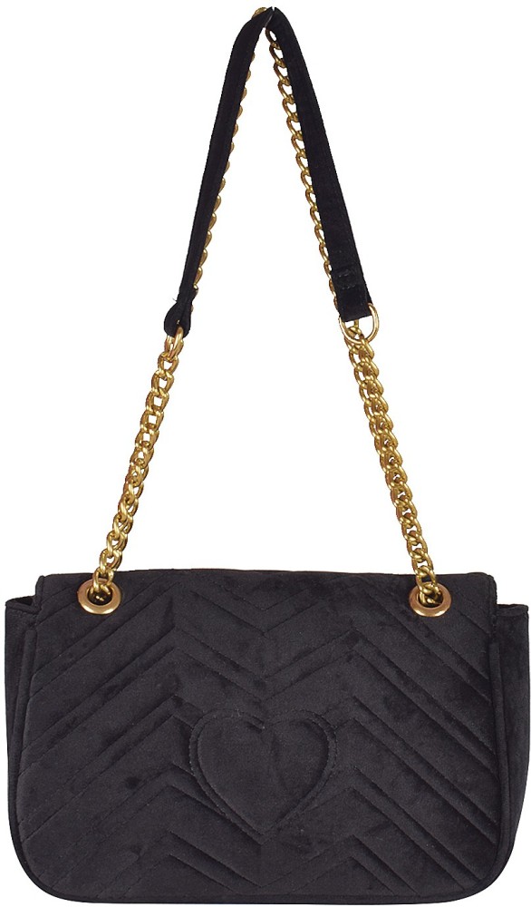 Buy GUCCI Women Black Sling Bag Black Online @ Best Price in India