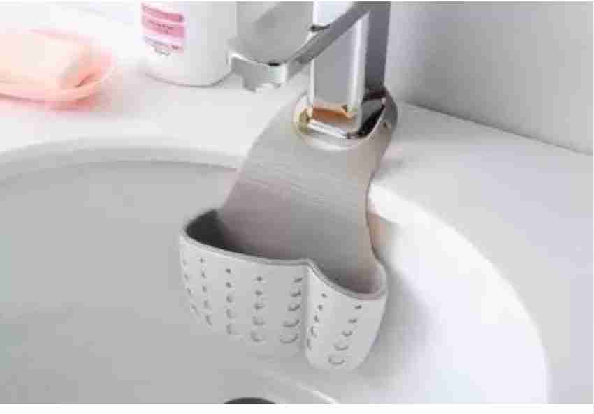 Kitchen Bathroom Sponge, Soap Silicone Hanging Organizer for