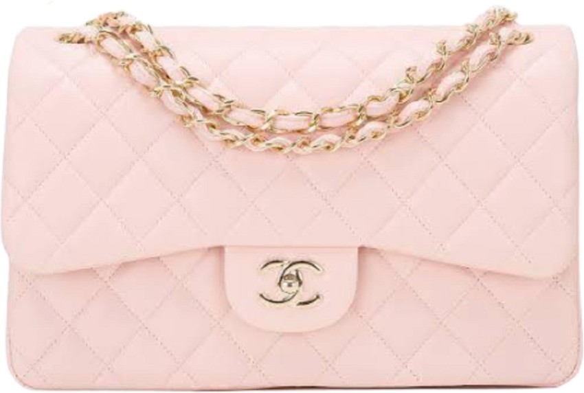 Chanel White Sling Bag Jumbo Caviar Quilted Flapover Sling HandBag For  Women 13*8*5 Inch White - Price in India