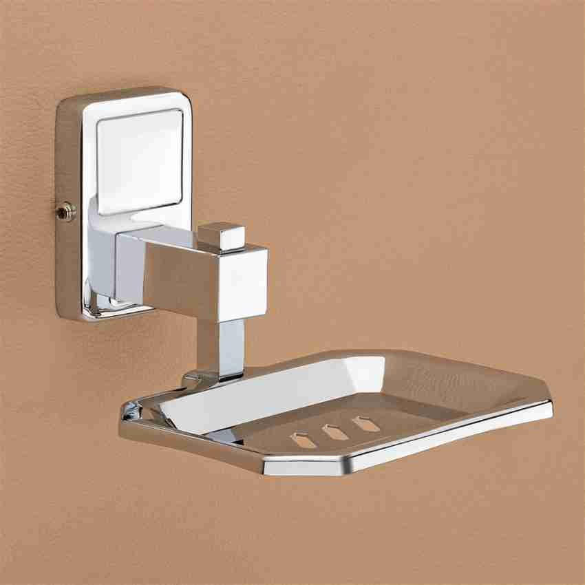 Stainless Steel 304 Grade Bathroom Soap Holder/Soap Stand/Soap Dish for  Bathroom/Bathroom Accessories Chrome Finish (6)