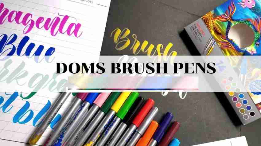 Doms Brush Pens - 14 Shades