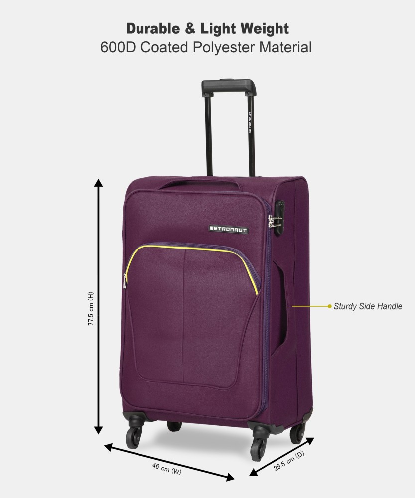 METRONAUT Supreme Check-in Suitcase - 30 inch Purple - Price in