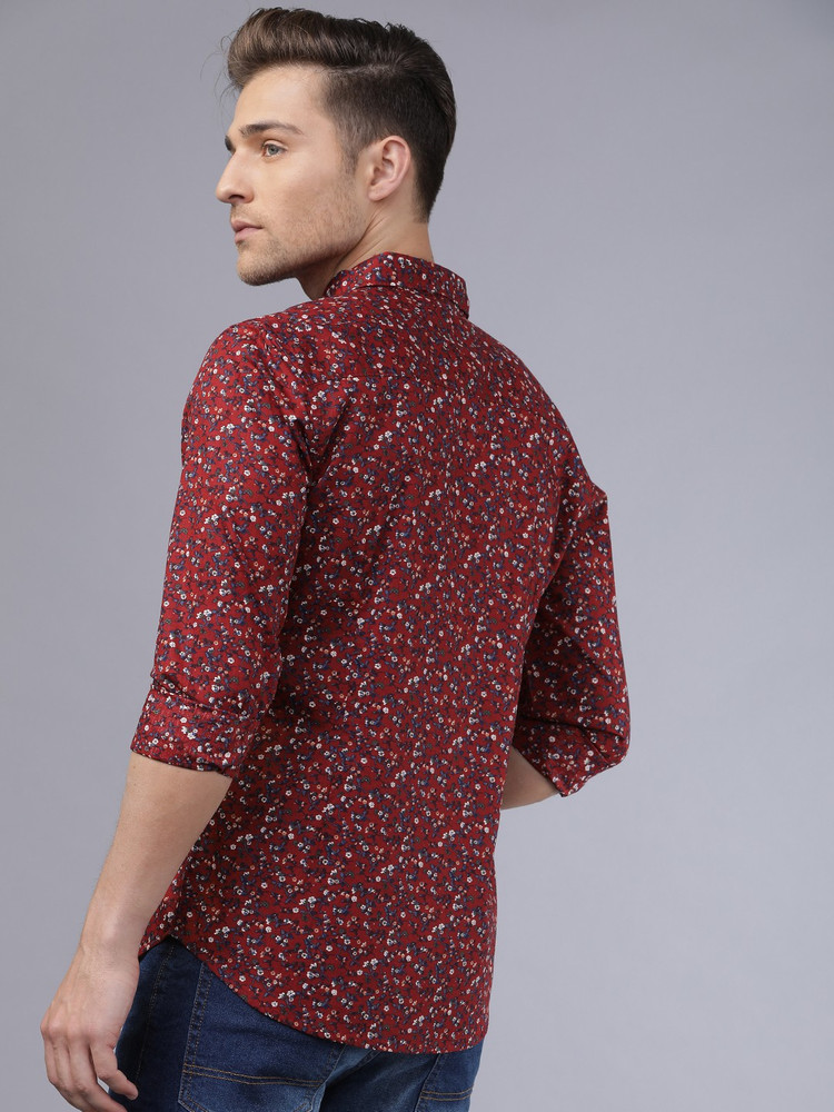HIGHLANDER Men Floral Print Casual 