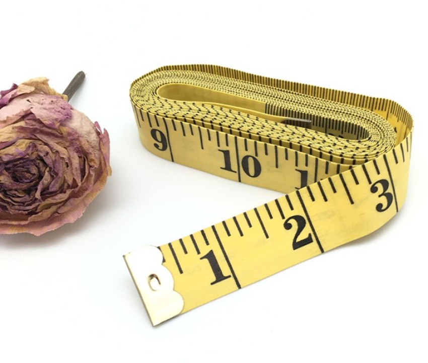 Soft Tape Measure 60-Inch 1.5M Mini Cartoon Measuring Tape Cute, Pink Flower