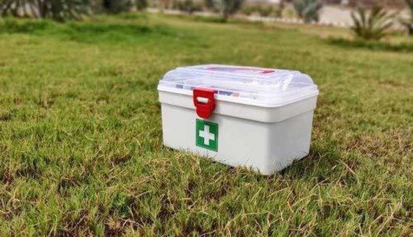 Large First Aid Kit Box Medicine Box Plastic Container Multi-layer