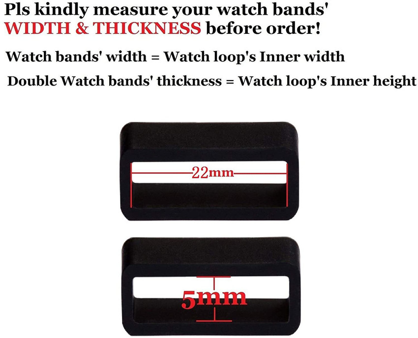 Share more than 171 silicone watch strap keeper super hot vietkidsiq