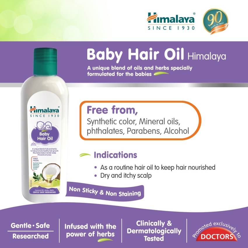Buy Himalaya Baby Hair Oil Online  11 Off  Healthmugcom
