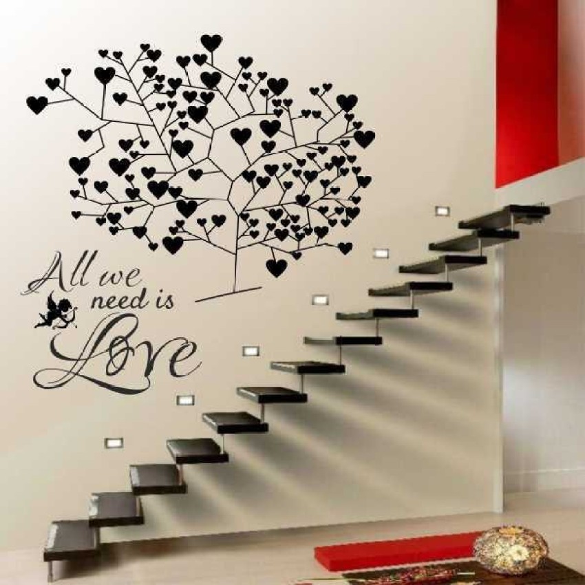 Buy CVANU Funny Monkeys Vinyl Wall Sticker for Wall Decor Online at Best  Prices in India - JioMart.