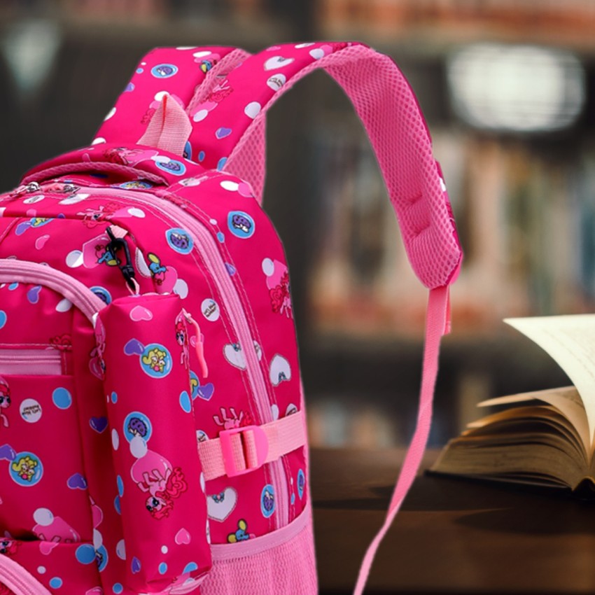 Buy Rajni Fashion Girls Pink Color of School BagWomen Backpack Tution  Backpack 6L PU Causal Backpack online  Looksgudin