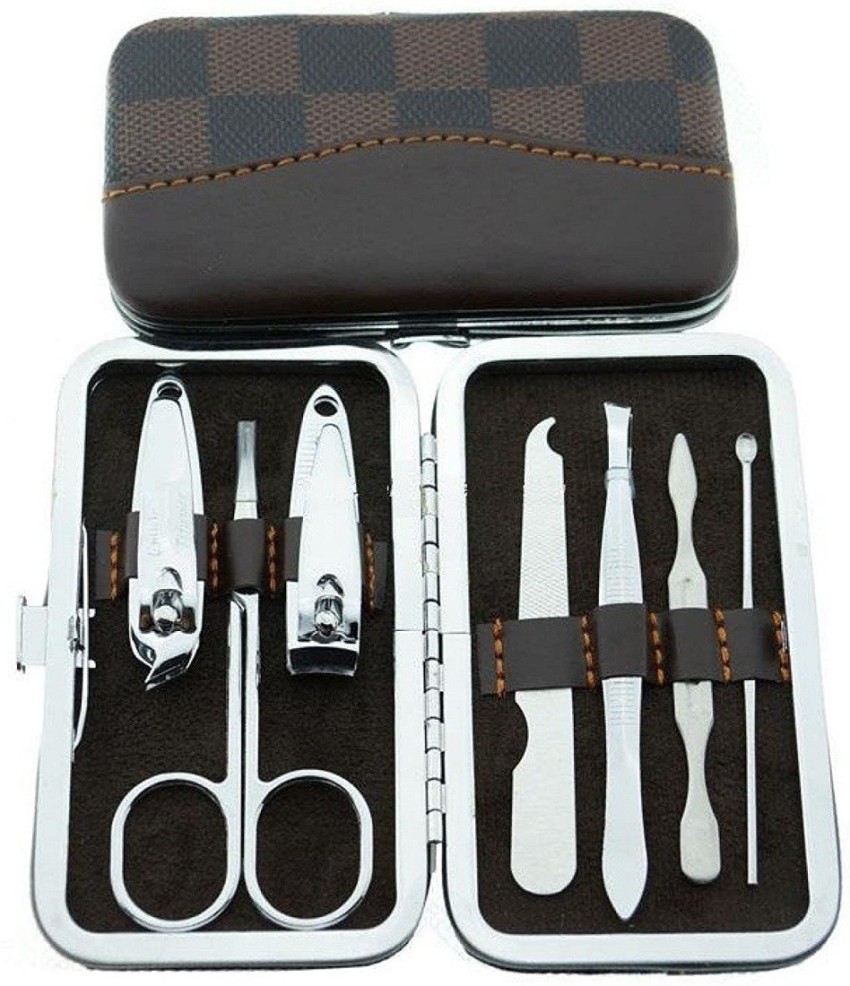 Manicure/Pedicure Set Nail Clippers Cleaner Cuticle Grooming Kit Nail Care  Tool | eBay