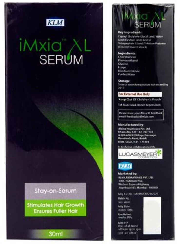 Imxia XL HAIR SERUM 60ML  Price in India Buy Imxia XL HAIR SERUM 60ML  Online In India Reviews Ratings  Features  Flipkartcom