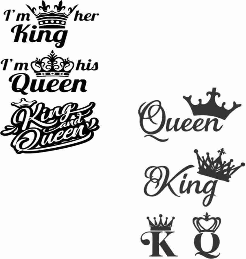 Ordershock King Queen Lion with King & Queen Couple Combo Waterproof  Temporary Body Tattoo - Price in India, Buy Ordershock King Queen Lion with  King & Queen Couple Combo Waterproof Temporary Body