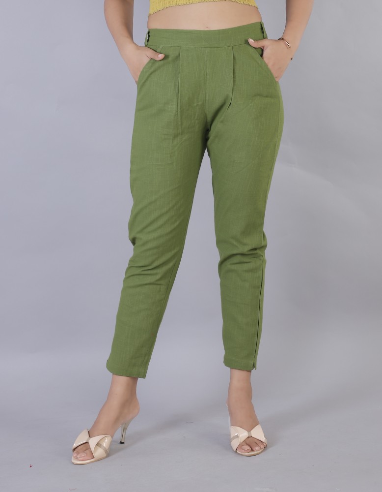 Cotton Ladies Trouser Size  M XL XXL Feature  AntiWrinkle  Comfortable Easily Washable at Rs 500  Piece in Ghaziabad