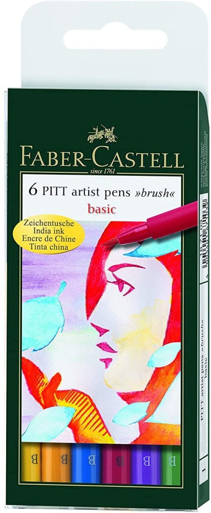 Faber-Castell Pitt Artist Pen Dual Marker Wallet of 20