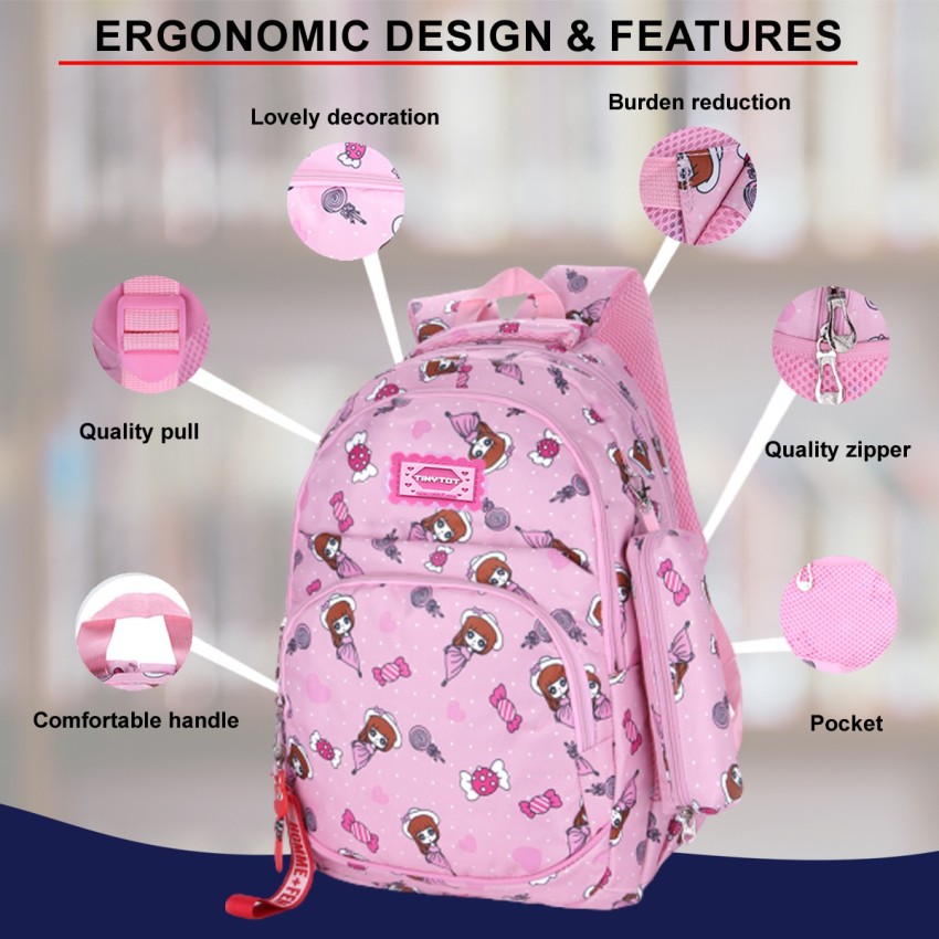 Tinytot School Backpack School Bag Waterproof School Bag - School  Bag