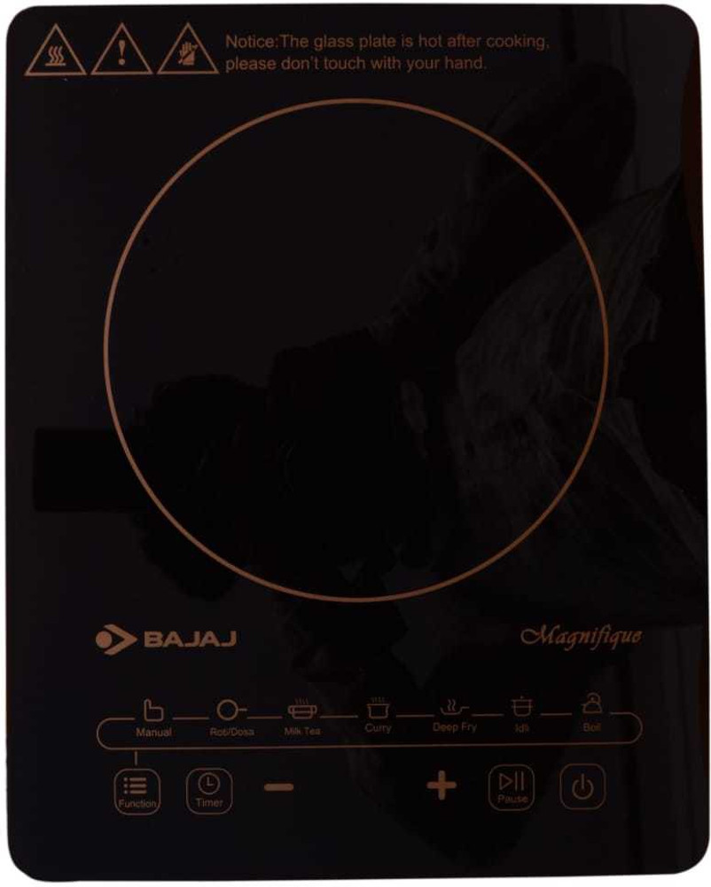 Bajaj Majesty ICX Pearl Induction Cooker With Preset Menus, 1900Watts
