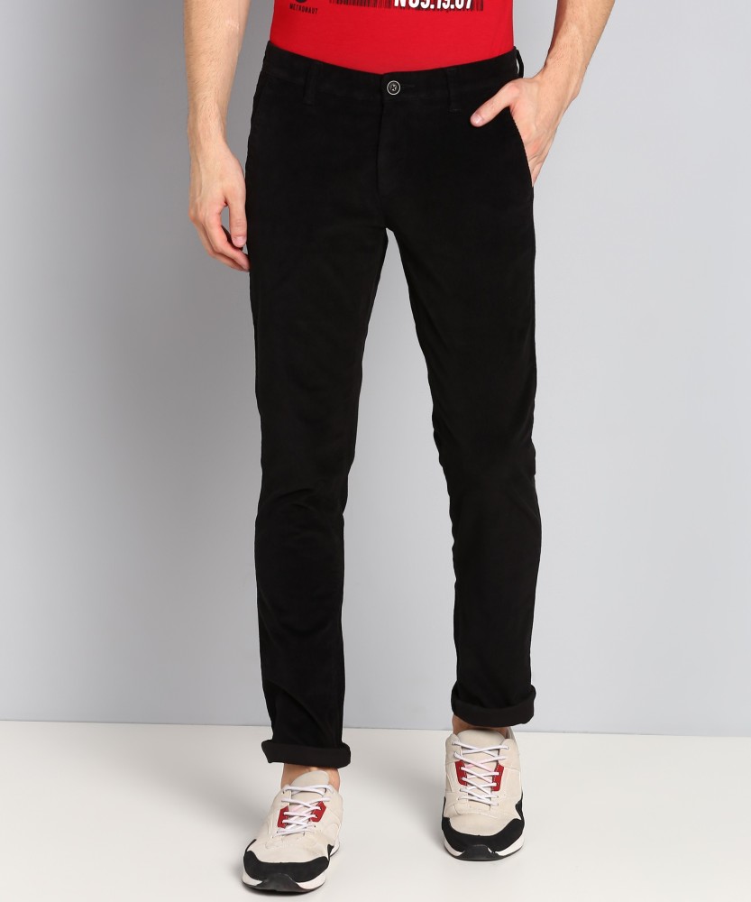 Buy Checked Slim Fit FlatFront Trousers online  Looksgudin