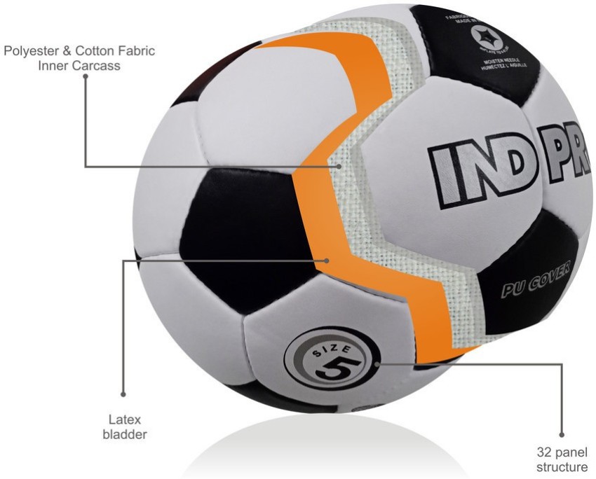 Buy PU Football, Size Large, (Golden) Online at Low Prices in India -  .in