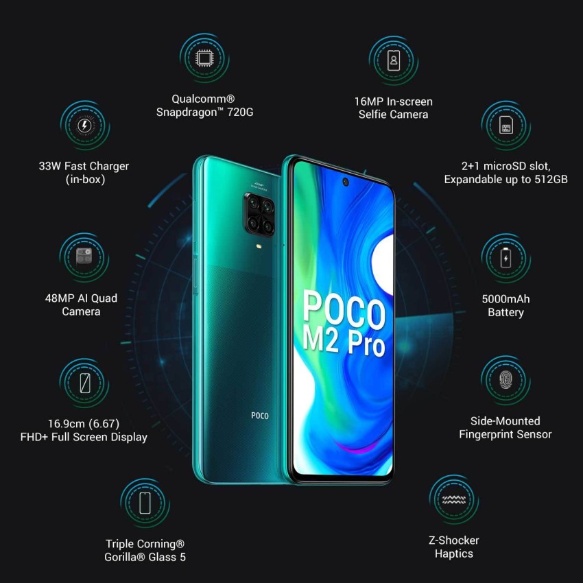 poco m2 pro front camera mp