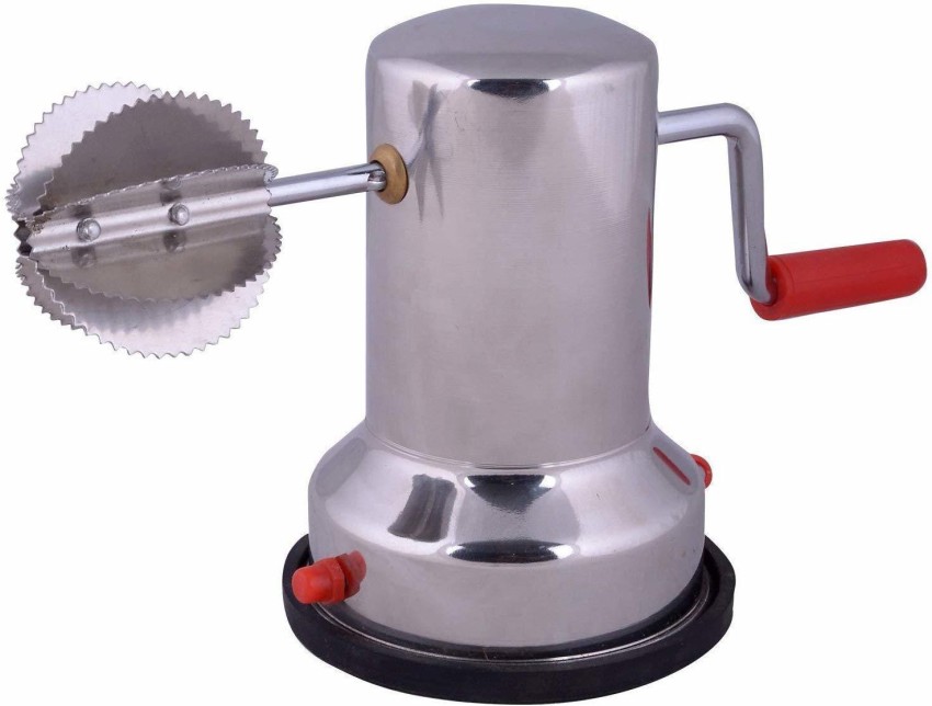 Stainless Steel Silver Commercial Coconut Scraper Machine