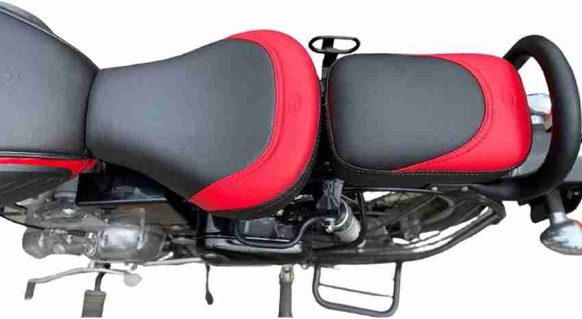 KOHLI BULLET ACCESSORIES Seat Cover with Tank Cover Split Bike Seat Cover  For Royal Enfield Classic 350, Classic 500 ()