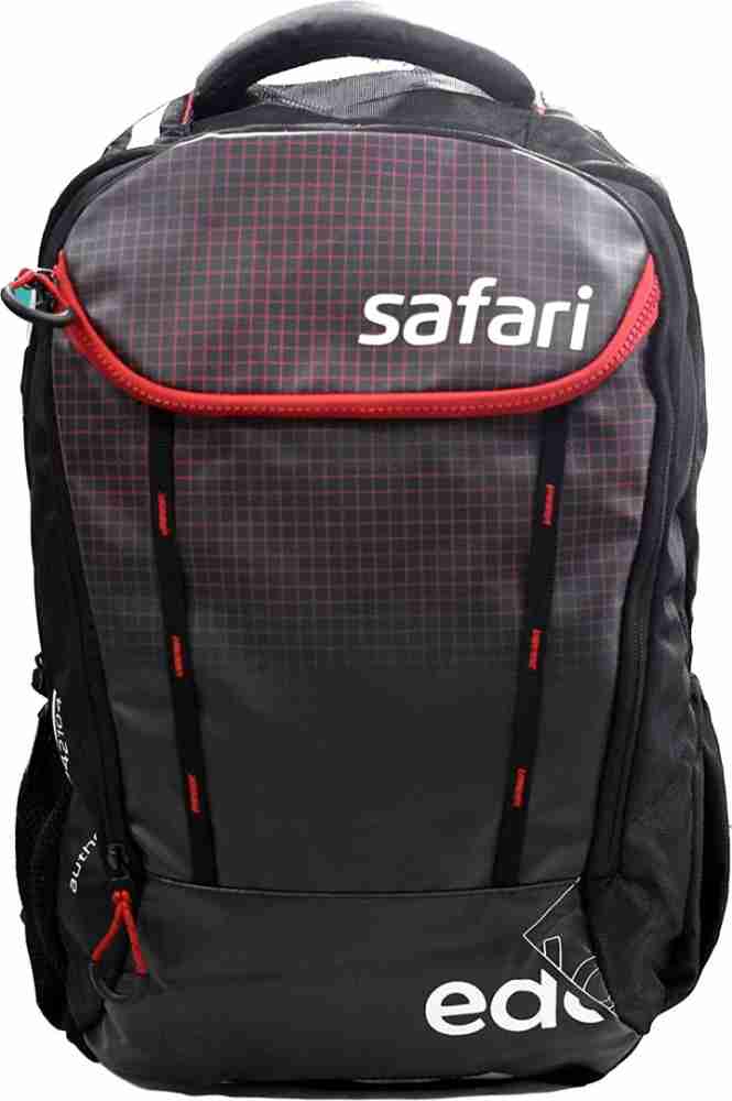 SAFARI Expand 2 Black 5cm Expander Laptop Backpack Bag 48L