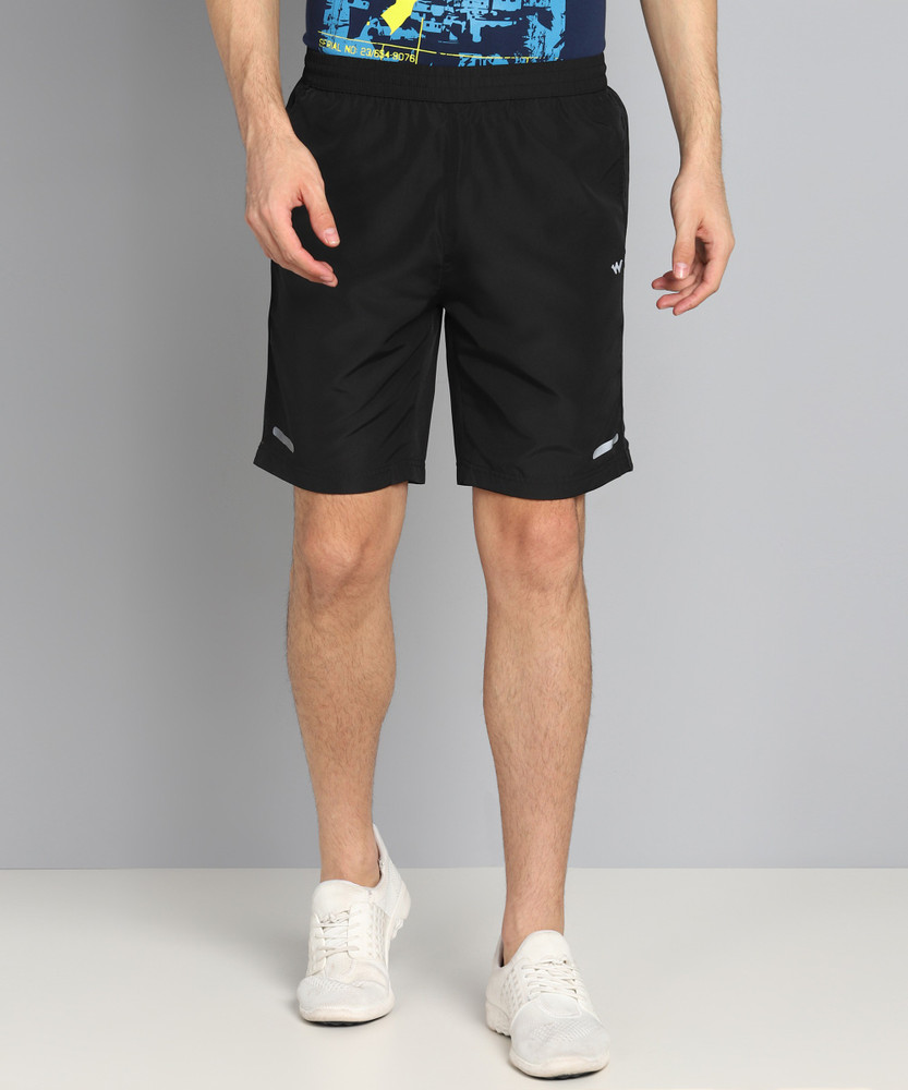 Buy Wildcraft Solid Men Black Running 