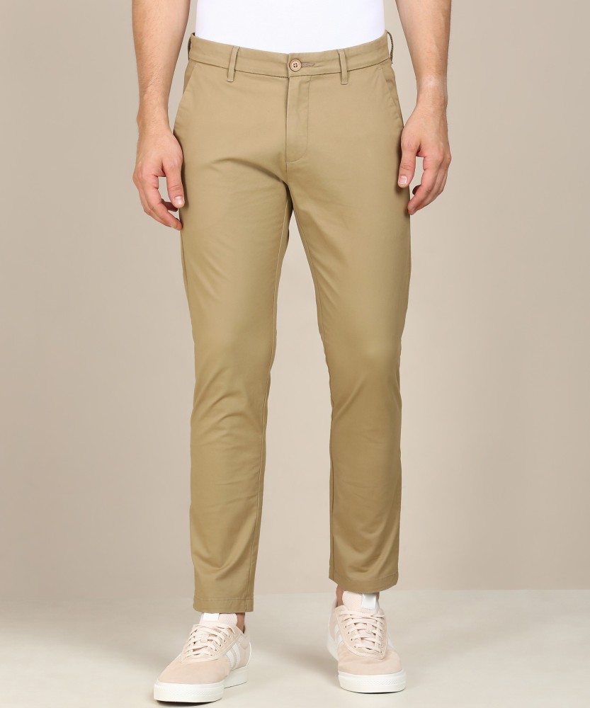 John Players Slim Fit Men Green Trousers  Buy Dark Olive John Players Slim  Fit Men Green Trousers Online at Best Prices in India  Flipkartcom