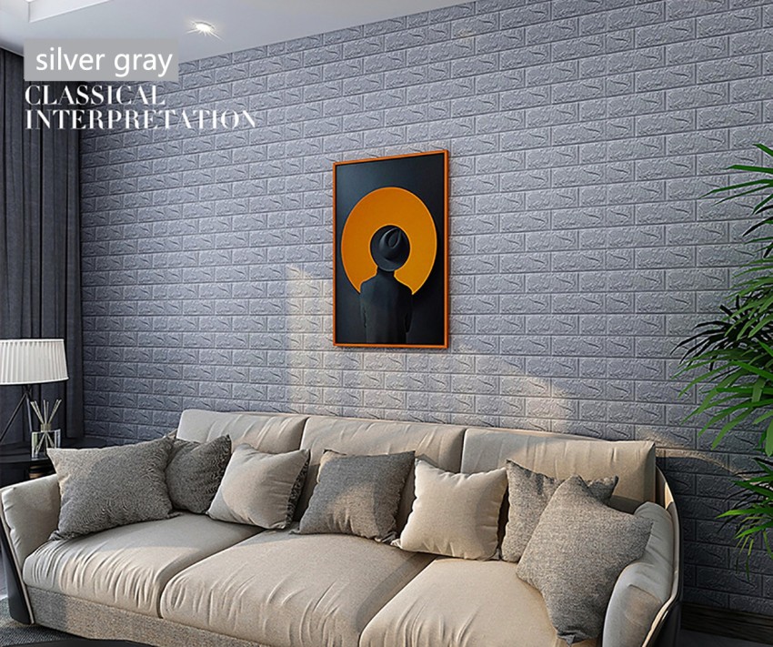 3D Foam Wallpaper Design  Bricks Foam Waterproof Wallpaper Home Decoration   PVC Wall Sticker Tiles  YouTube