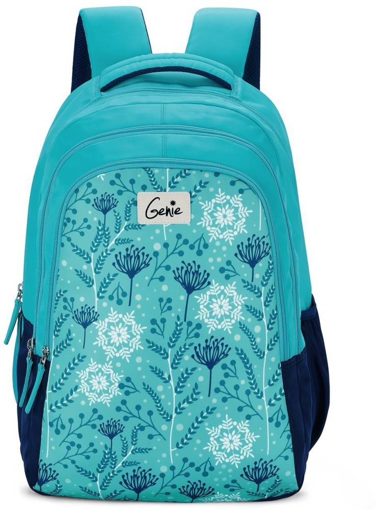Buy online Blue Polyester Backpack from bags for Women by Genie for ₹1149  at 30% off | 2023 Limeroad.com