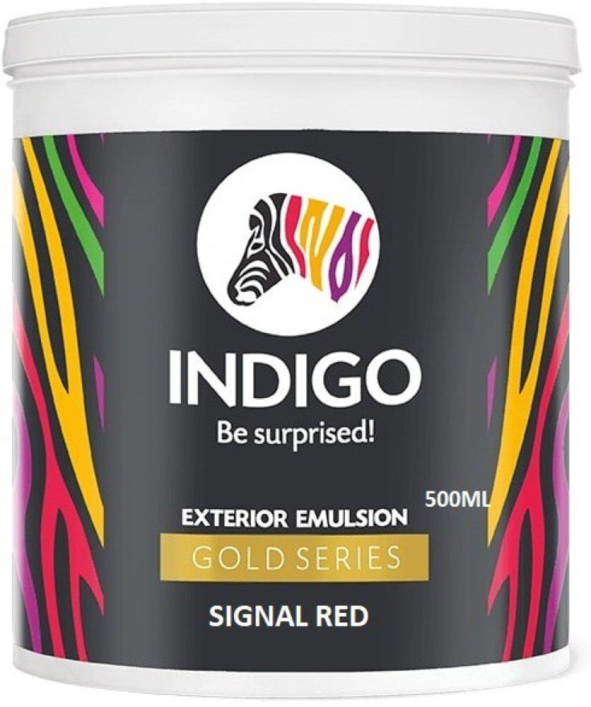 Indigo SIGRED08 SIGNAL RED PLUS Emulsion Wall Paint Price in India ...