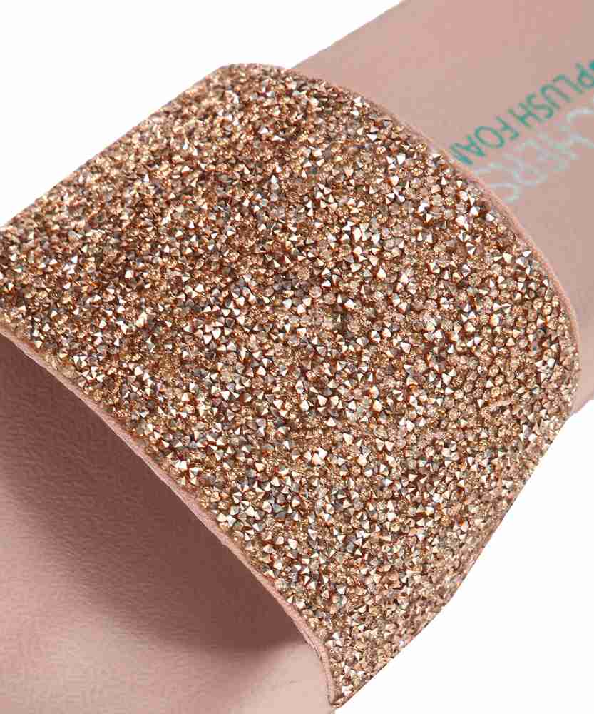 Skechers best sale bling slides
