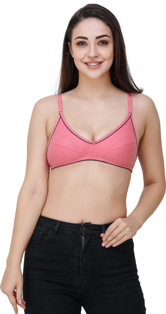 Buy online Pink Lace Bra And Panty Set from lingerie for Women by Docare  for ₹339 at 58% off