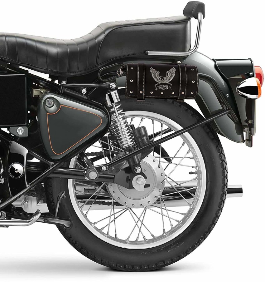 Buy Auto Pearl Bike Cover with Mirror Pocket Buckle Belt Carry Bag for Royal  Enfield Electra Twinspark Online in India at Best Prices