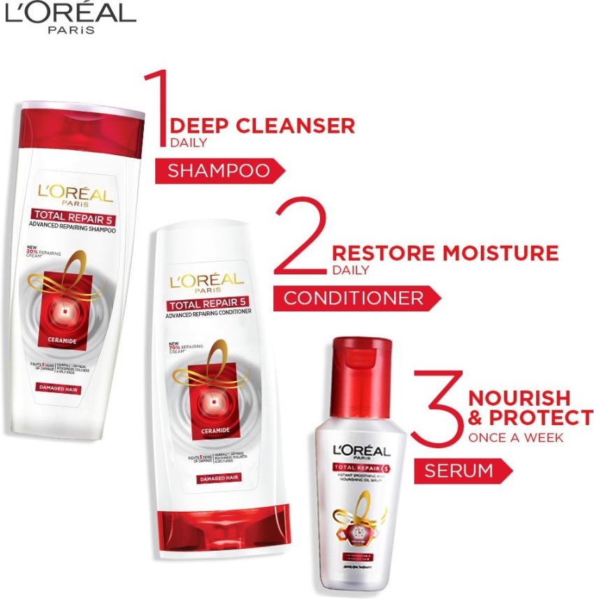 LOreal Paris Total Repair 5 Shampoo and Conditioner Review Price   Vanitynoapologies  Indian Makeup and Beauty Blog